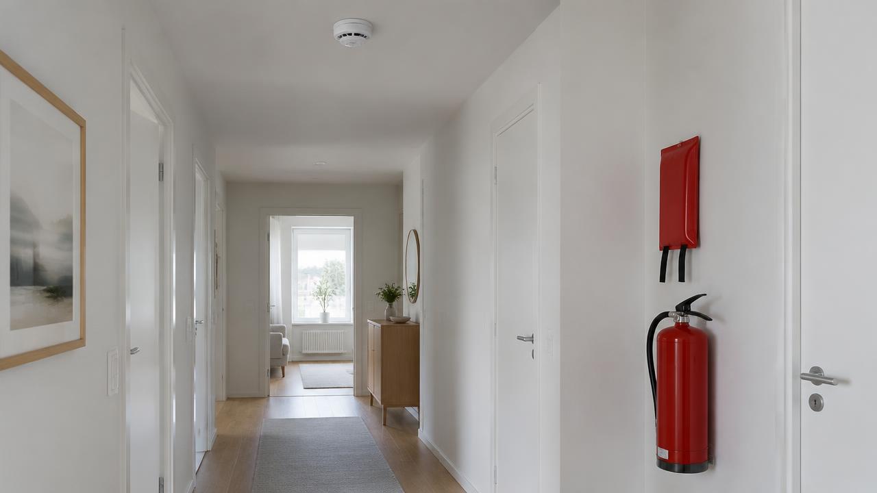 Brand i hemmet