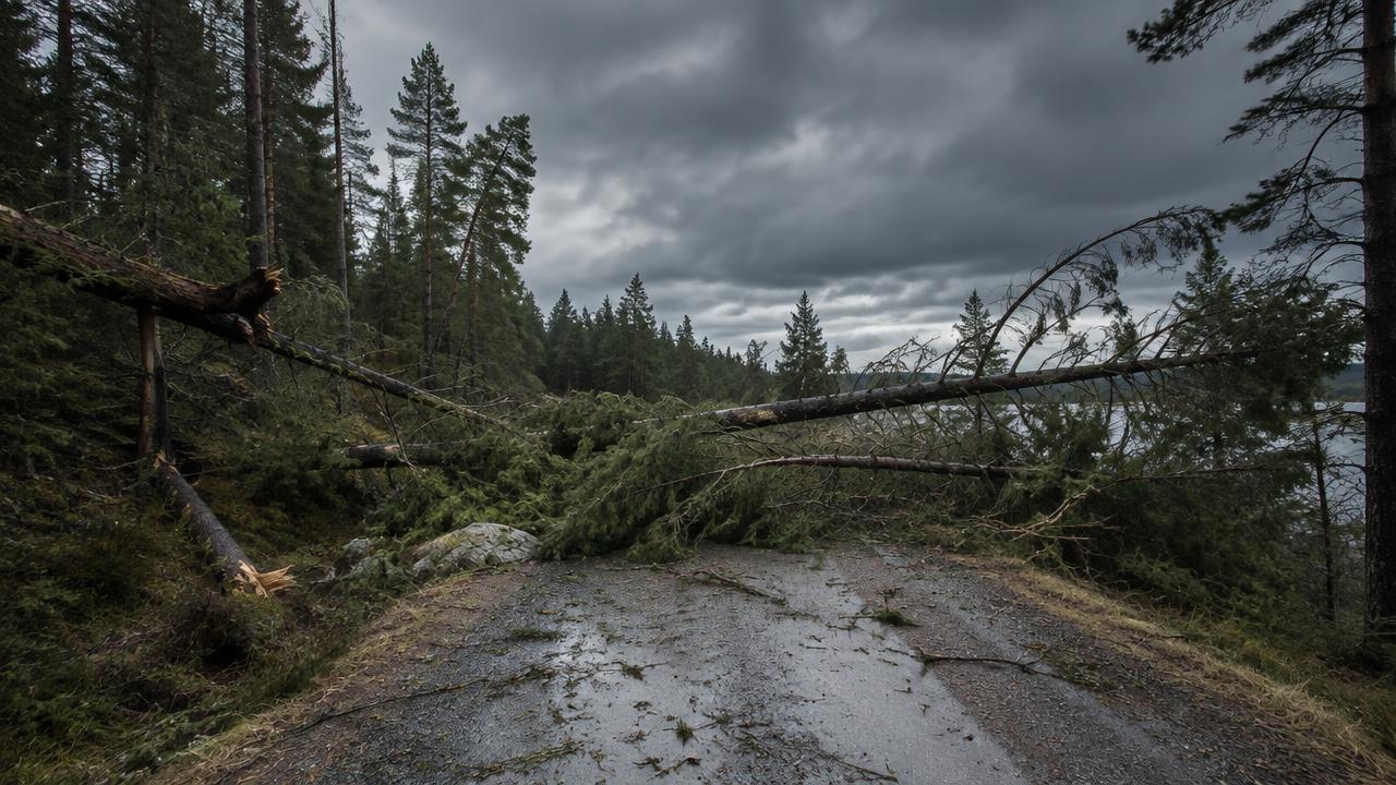 Storm och hårt väder